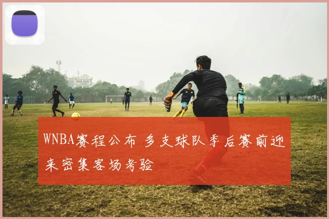 WNBA赛程公布 多支球队季后赛前迎来密集客场考验