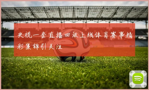 央视一套直播回放上线体育赛事精彩集锦引关注