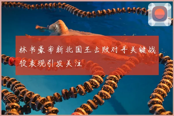 林书豪率新北国王击败对手关键战役表现引发关注