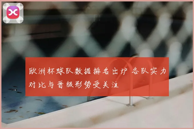 欧洲杯球队数据排名出炉 各队实力对比与晋级形势受关注